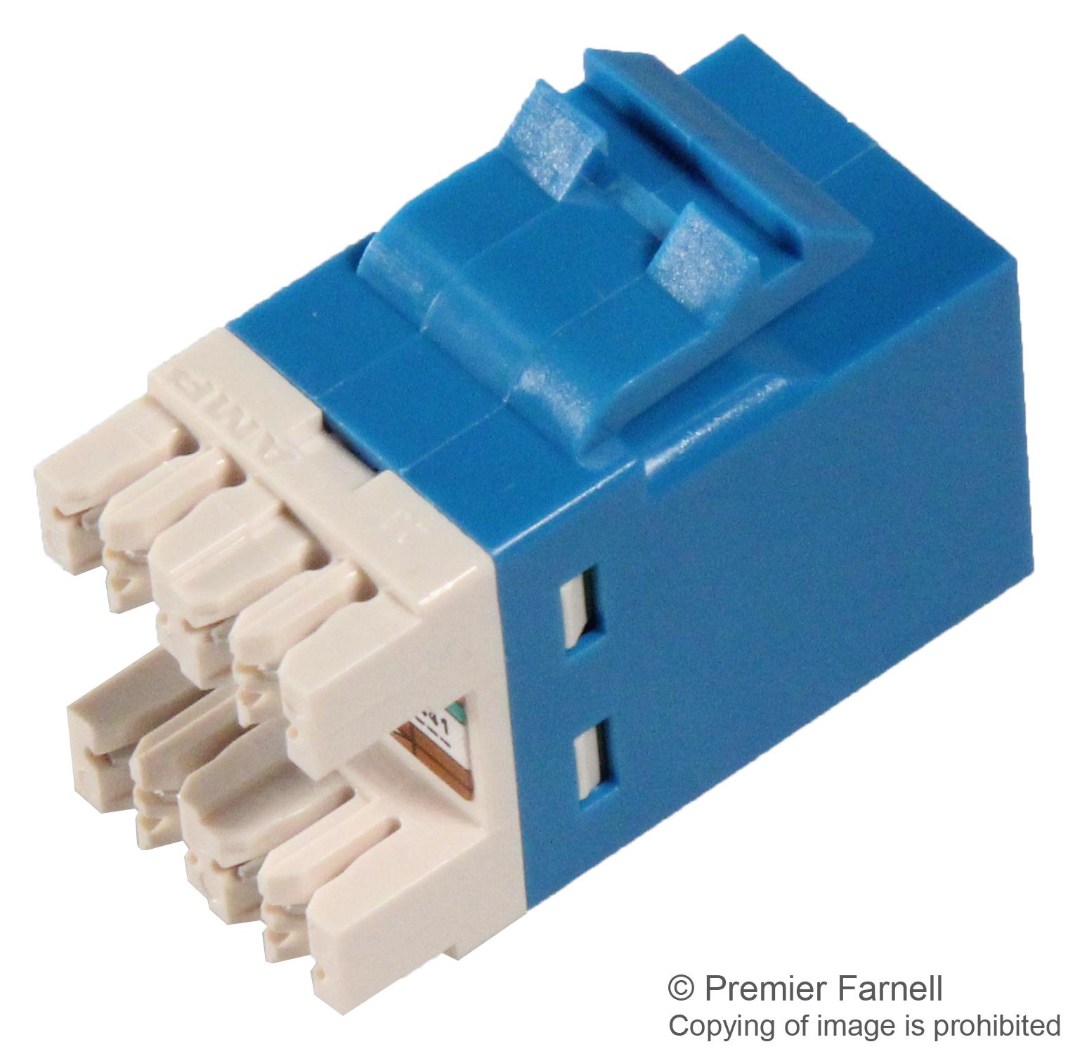 1375055 6 Te Connectivity Modular Connector RJ45 Jack 1 X 1 Port