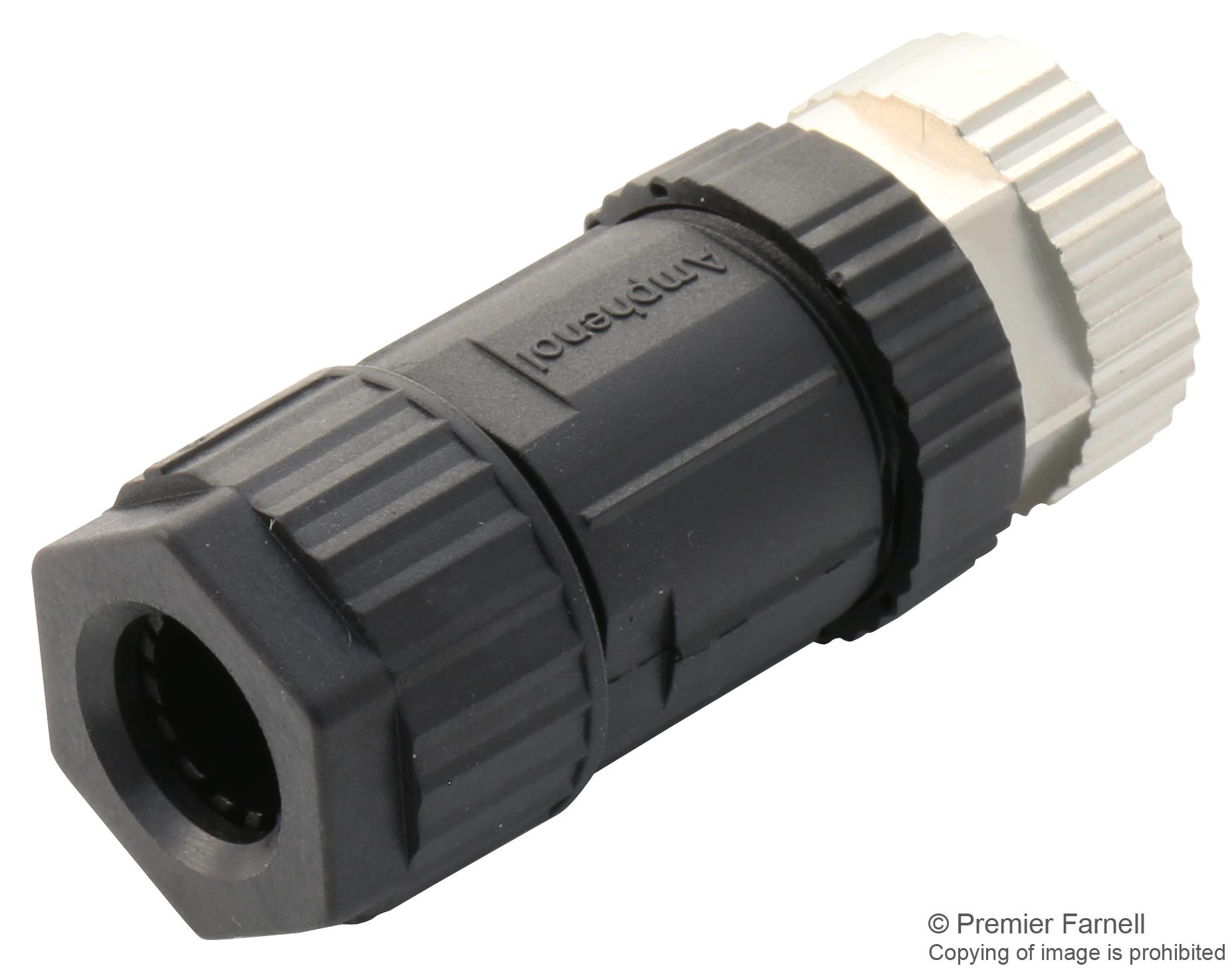 M12A 12BFFA SL7001 Amphenol Ltw Sensor Connector M Series M12