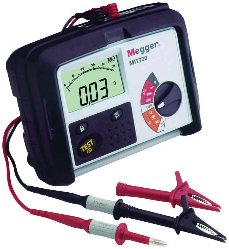 Mit En Cal Du Megger Insulation Tester Calibrated W D U