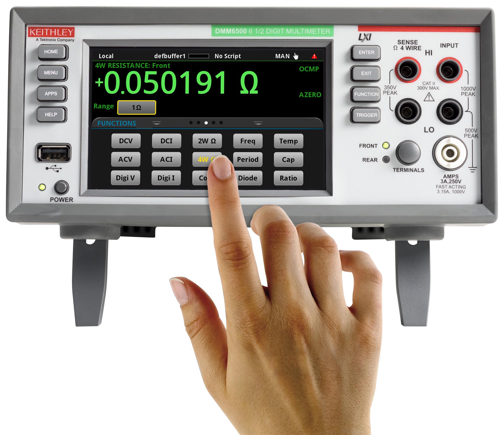 DMM6500 Keithley Bench Digital Multimeter 15 Function 10 µA to 10 A