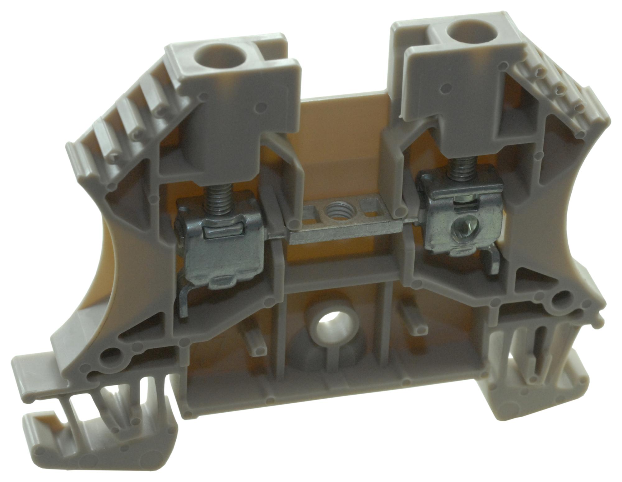 1020100000 Weidmuller DIN Rail Mount Terminal Block 2 Positions 22 AWG