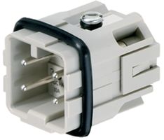 WEIDMULLER-1498100000-RECTANGULAR INSERT, MALE, 3WAY, SCREW