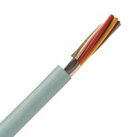 ALPHA WIRE-77127 SL005-ECOCABLE, FOIL SHLD MULTCOND, 4COND, 18AWG, 100FT, 600V