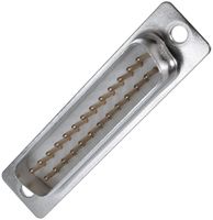 EMERSON CONNECTIVITY/AIM CAMBRIDGE-40-9725M-CONNECTOR, D-SUB, PLUG, 25POS