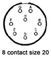DEUTSCH MS3476W12-8SW