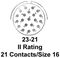 AMPHENOL MS27468T23F21P