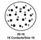 ITT CANNON MS3120P20-16P
