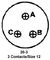 AMPHENOL INDUSTRIAL 97-3102A-20-3P(946)