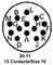 AMPHENOL INDUSTRIAL 97-3106A20-11S(946)