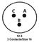 ITT CANNON MS3111E12-3PY