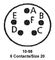 ITT CANNON MS3111F10-98P