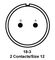 ITT CANNON MS3102E18-3P