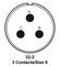 ITT CANNON MS3102R22-2SW