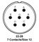 ITT CANNON MS3102R22-28S