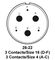 ITT CANNON MS3100F28-22P