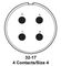 ITT CANNON MS3106E32-17PW