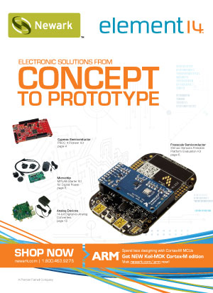 Newark element14 September 2013 Concept to Prototype Catalog