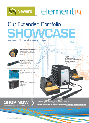 Newark element14 July 2013 Extended Portfolio Catalog