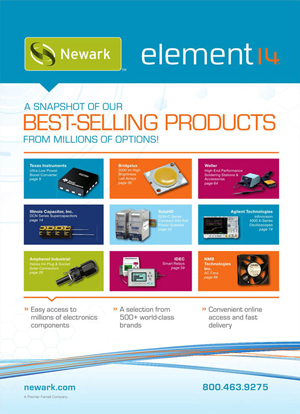 Newark element14 April 2013 Top Sellers Catalog