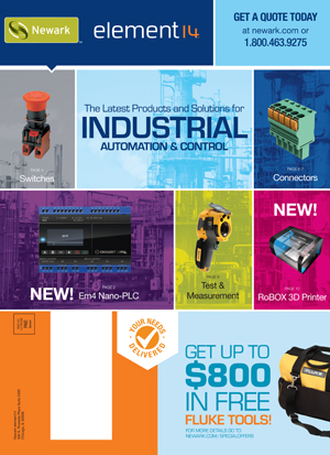 Newark element14 May 2015 Industrial Automation & Control Catalog