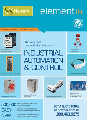 Newark element14 Febuary 2015 Industrial Automation & Control Catalog