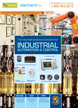 Newark element14 May 2015 Industrial Automation & Control Catalog