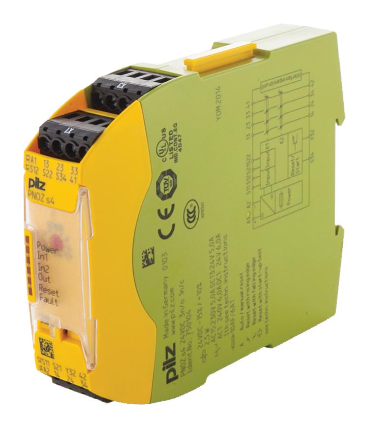 750104 PILZ, RELAY, SAFETY, 3PST-NO | Newark Electronics Canada