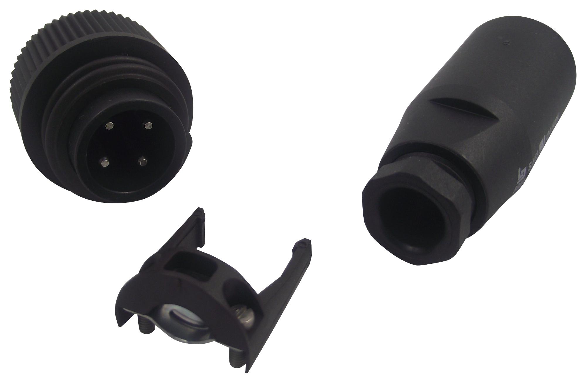 アースページ 99-4221-00-04 BINDER, CIRCULAR CONNECTOR, PLUG, 3 POSITION+PE