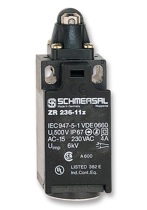 TR236-11Z-M20 SCHMERSAL, LIMIT SW, SPST-NO/SPST-NC, 4A | Newark