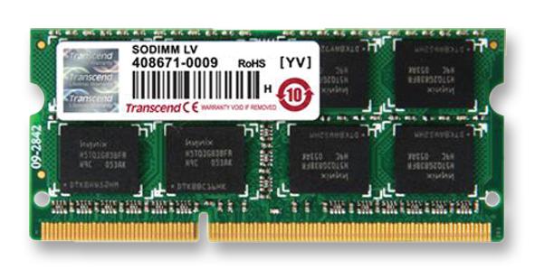 TS1GSK64W6H TRANSCEND, MEMORY, 8GB, SODIMM | Newark Electronics Canada
