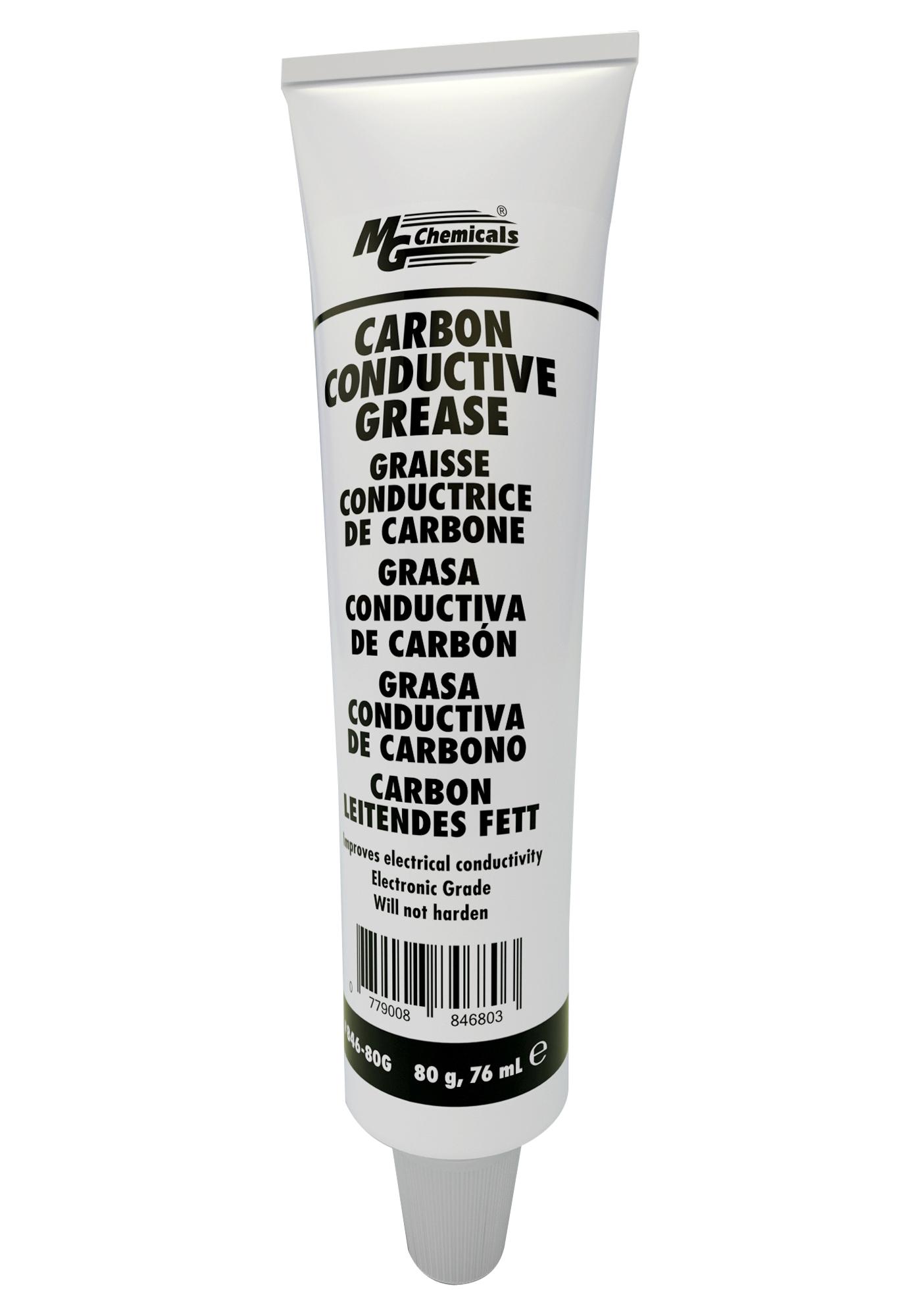 84680G Mg Chemicals, CARBON CONDUCTIVE GREASE, 76.2ML, TUBE