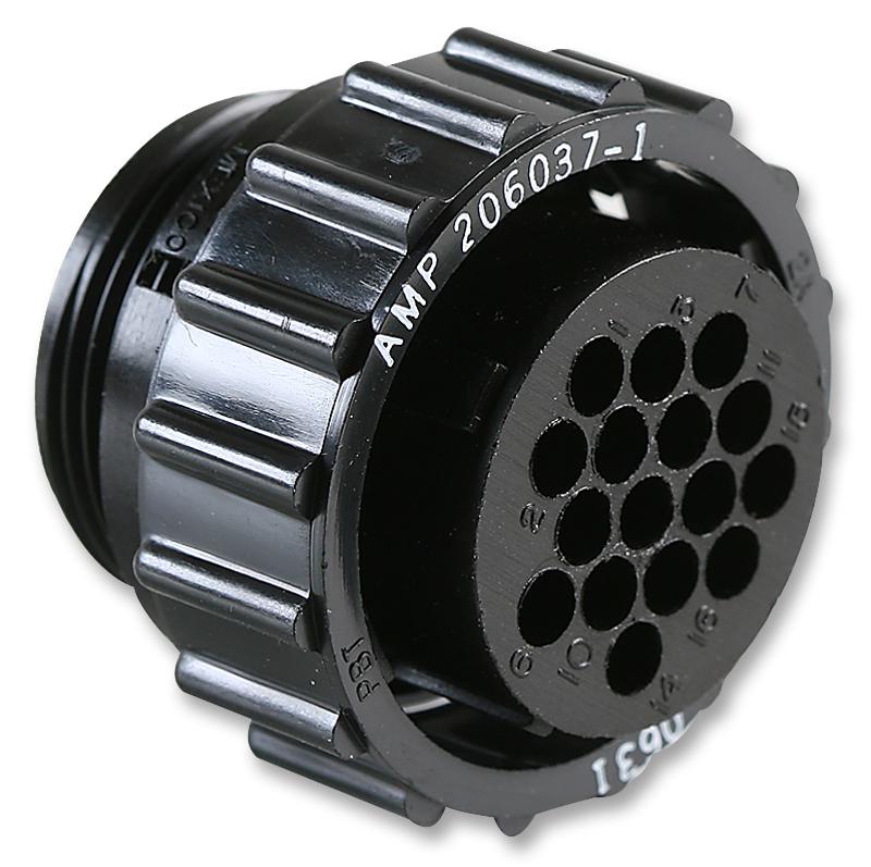 206037-1 TE CONNECTIVITY - AMP, Circular Connector Housing, CPC 206037-1 TE CONNECTIVITY - AMP, Circular Connector Housing, CPC