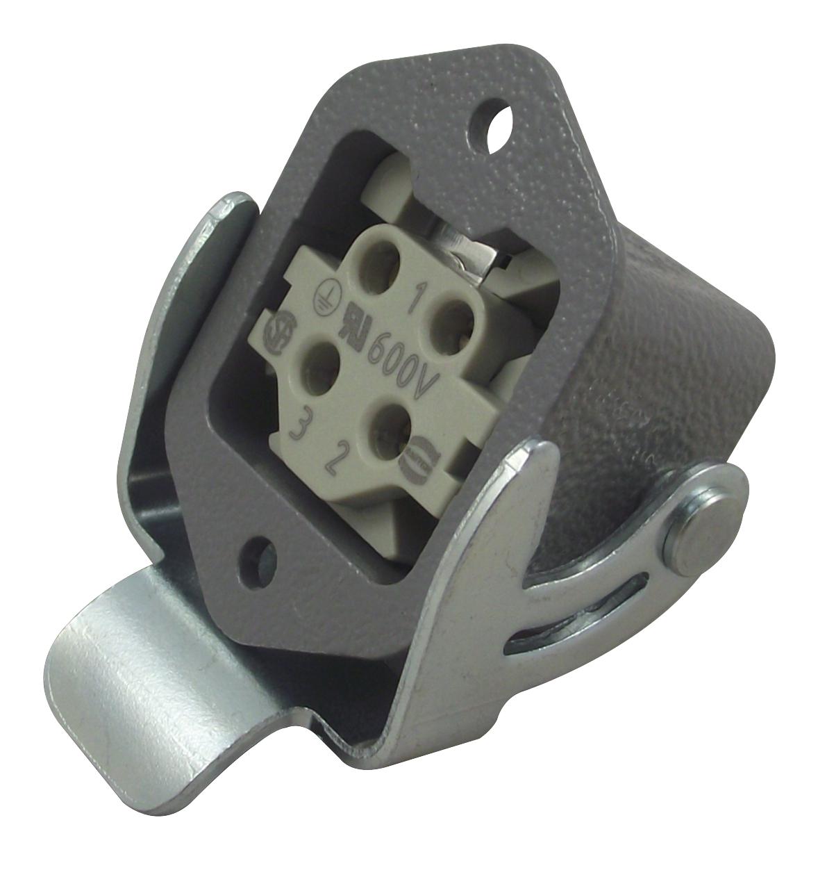 66 30 226 001500 Harting, Rectangular Power Connector, Bulkhead Insert