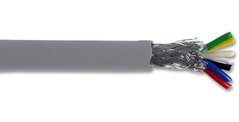 MP002291 MULTICOMP PRO, SHLD FLEX CABLE, 6CORE, 0.055MM2