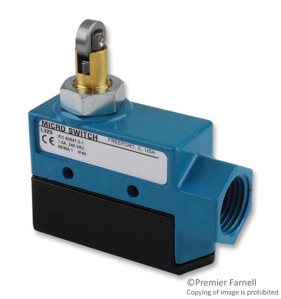BZE62RQ81 Honeywell, Limit Switch, Cross Roller Plunger, SPDT