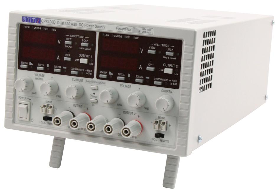 CPX400D AIM-TTI INSTRUMENTS, Bench Power Supply, Powerflex