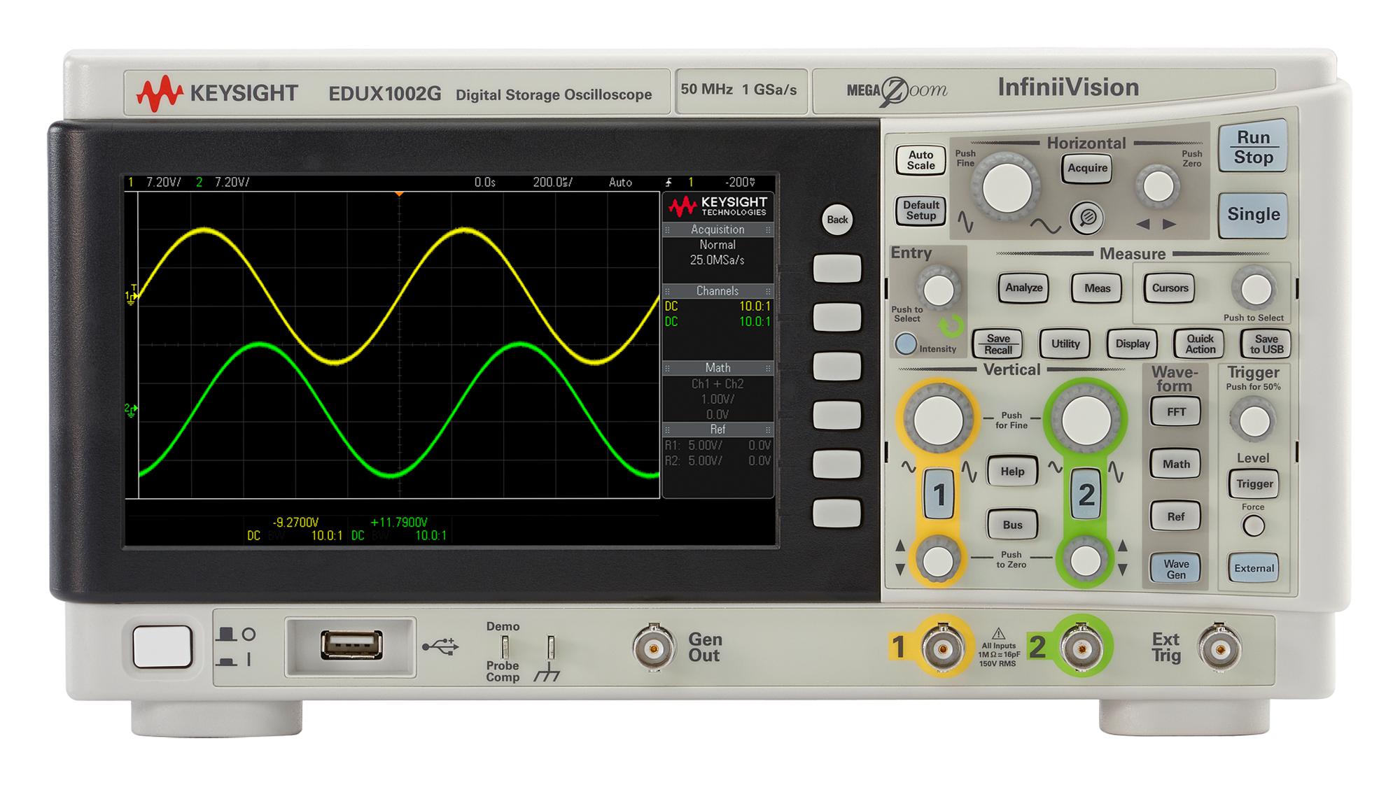 EDUX1002G KEYSIGHT TECHNOLOGIES, Digital Oscilloscope