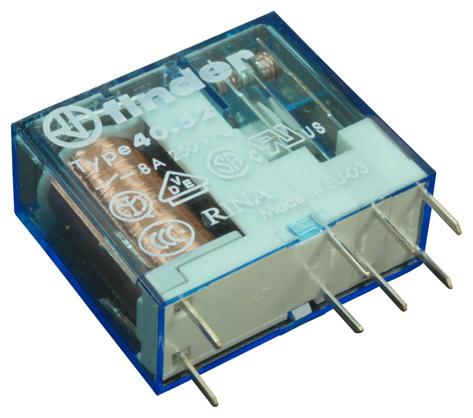 FINDER 40.52.9.024.0000 Relais 24VDC 95.P5 Support bornes Push-in - Bricolage FINDER 40.52.9.024.0000 Relais 24VDC 95.P5 Support bornes Push-in - Bricolage
