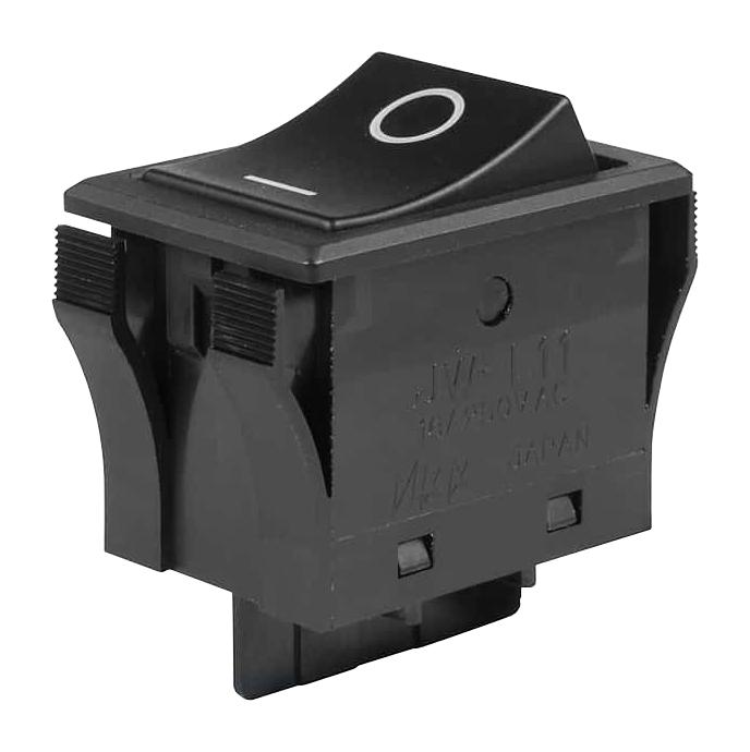 JWL11RA2A/UCV-WL Nkk Switches, Rocker Switch, High Inrush, On-None-Off