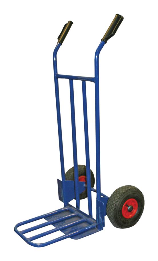 D00382 Duratool, Toe Plate Hand Truck, Tubular Steel Frame, 200kg Capacity