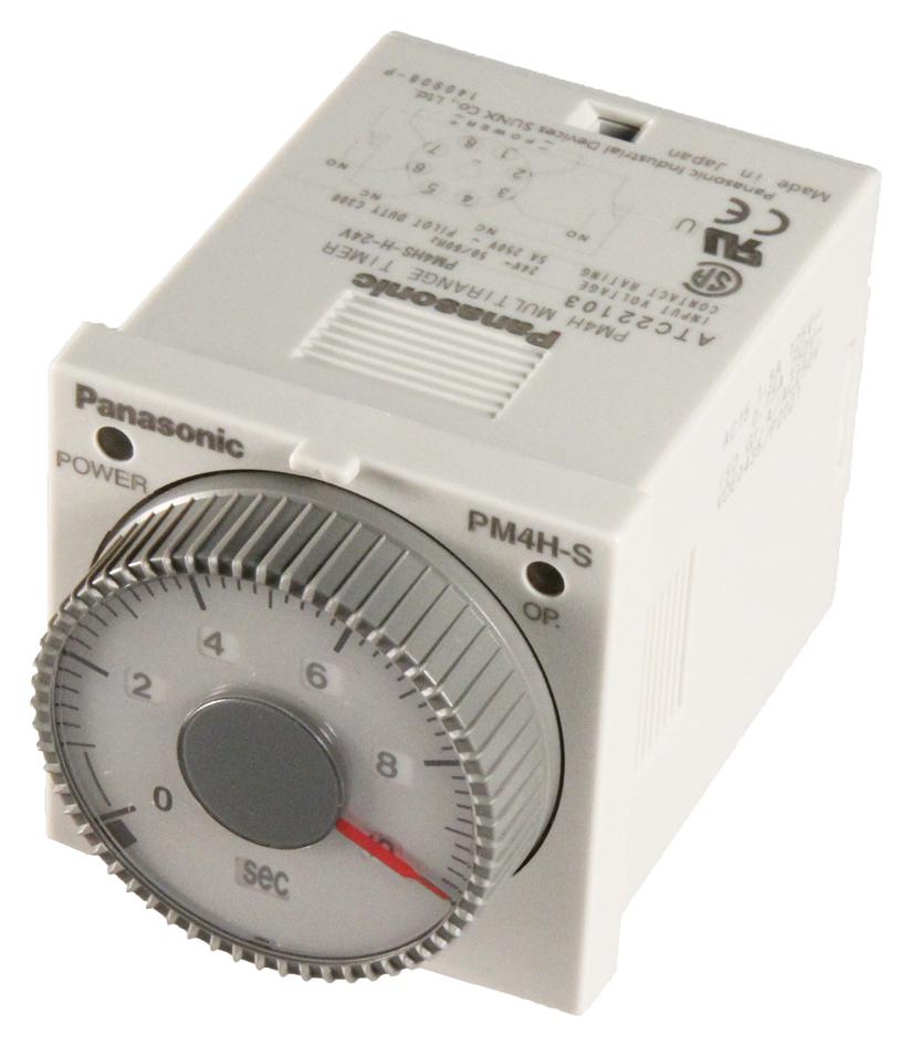 PM4HSH24V PANASONIC, Analog Timer, DIN48, PM4HS Series
