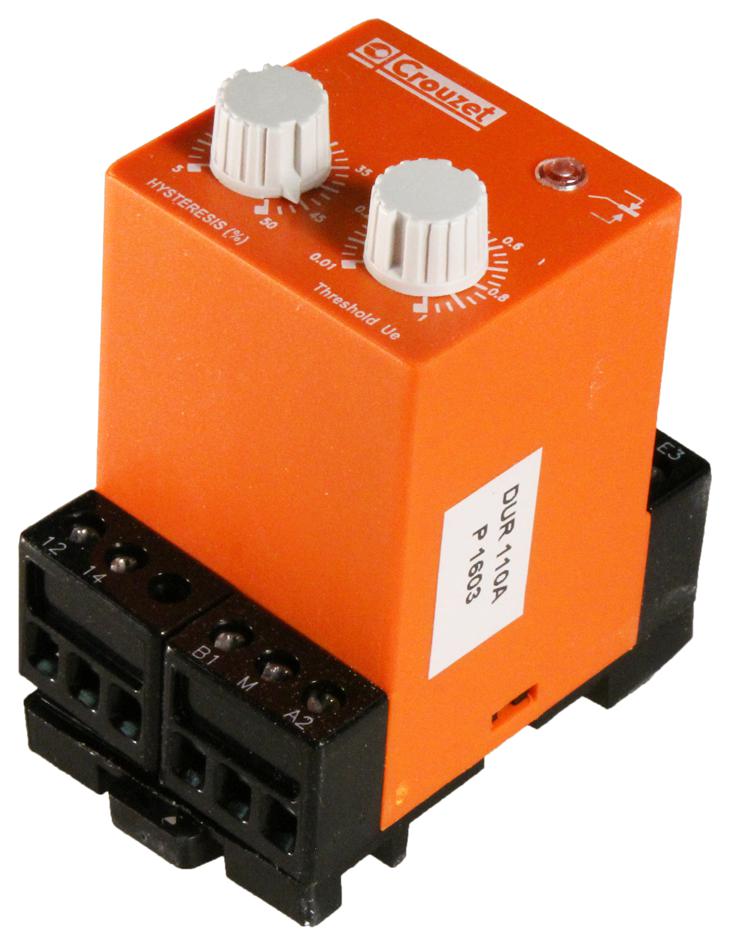 DUR110A Crouzet, Voltage Monitoring Relay, UR Series, SPDT