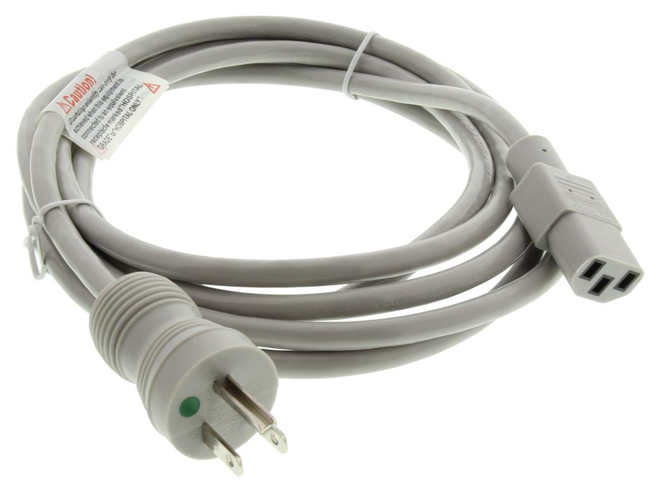 23300906 Qualtek Electronics, Mains Power Cord, SJT, 18AWG