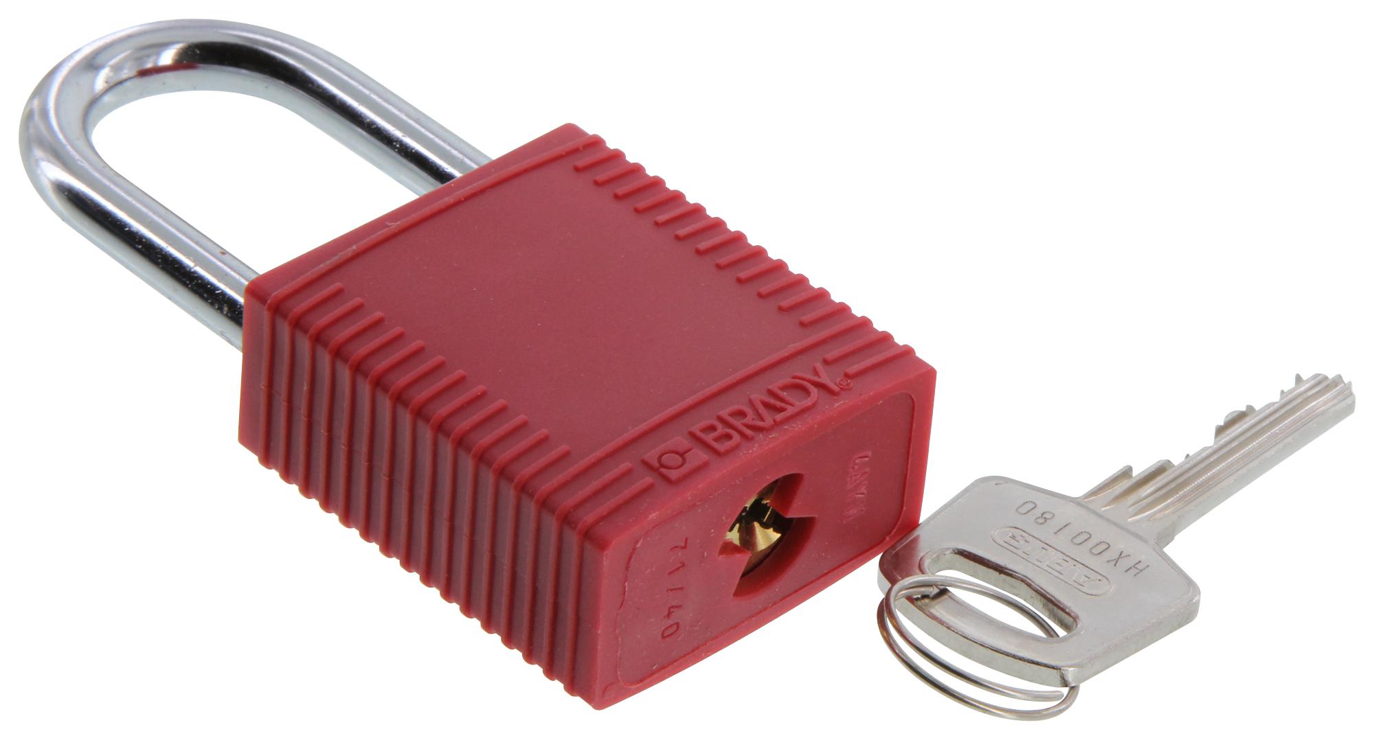 あーー 99552 BRADY, Safety Padlock, 1.5