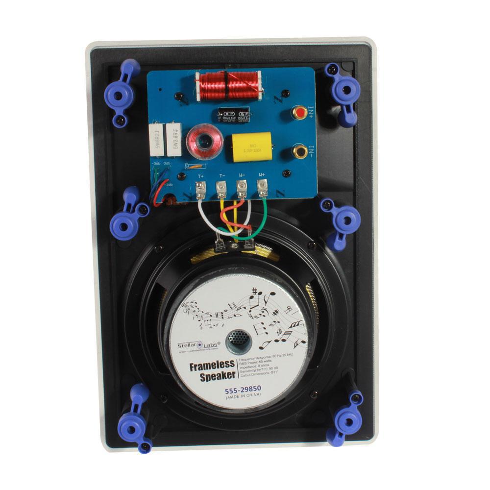55529850 Stellar Labs, 6.5" 2Way InWall Speaker
