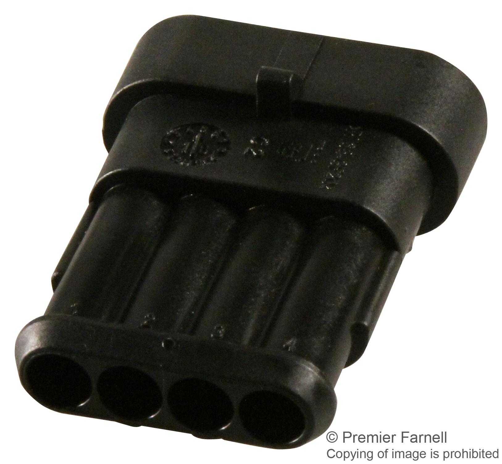 282106-1 TE CONNECTIVITY - AMP, Connector Housing, SUPERSEAL 1.5