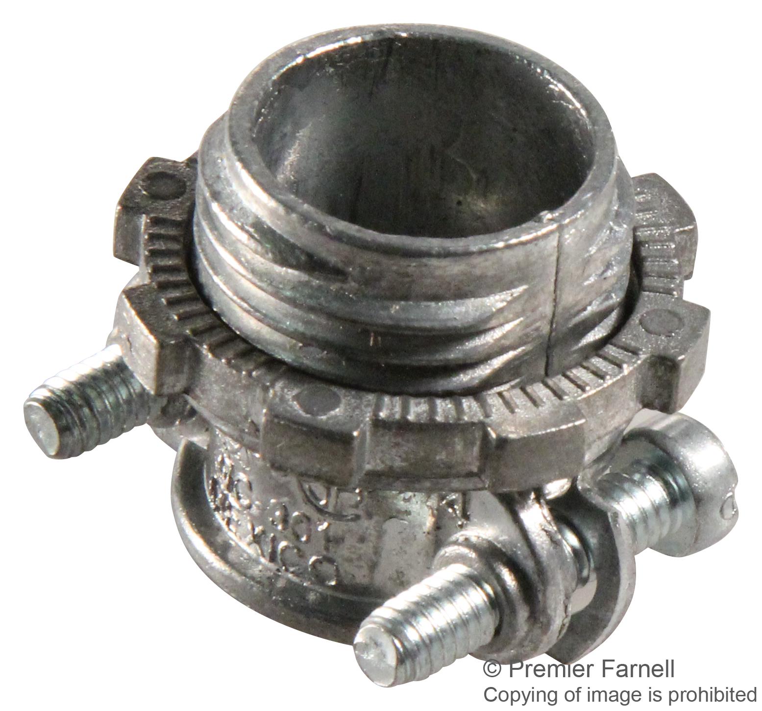 NC301 Abb Thomas & Betts, Conduit Connector, Clamp Type 2 Screw, Straight