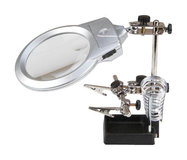 W2004 Performance Tools, LED HELPING HANDS MAGNIFIER ROHS COMPLIANT NA