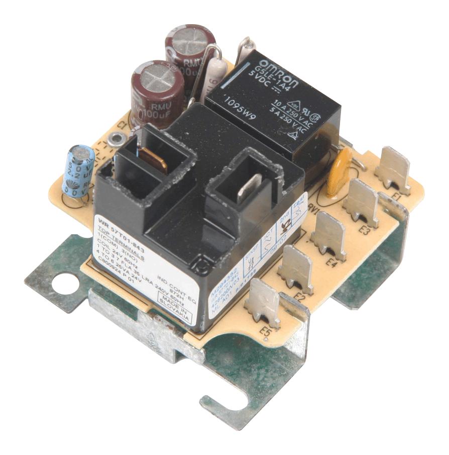 Time Delay Relay - 2 To 80 Second Range, 7A 277VAC, 24VAC Input, Panel Mount