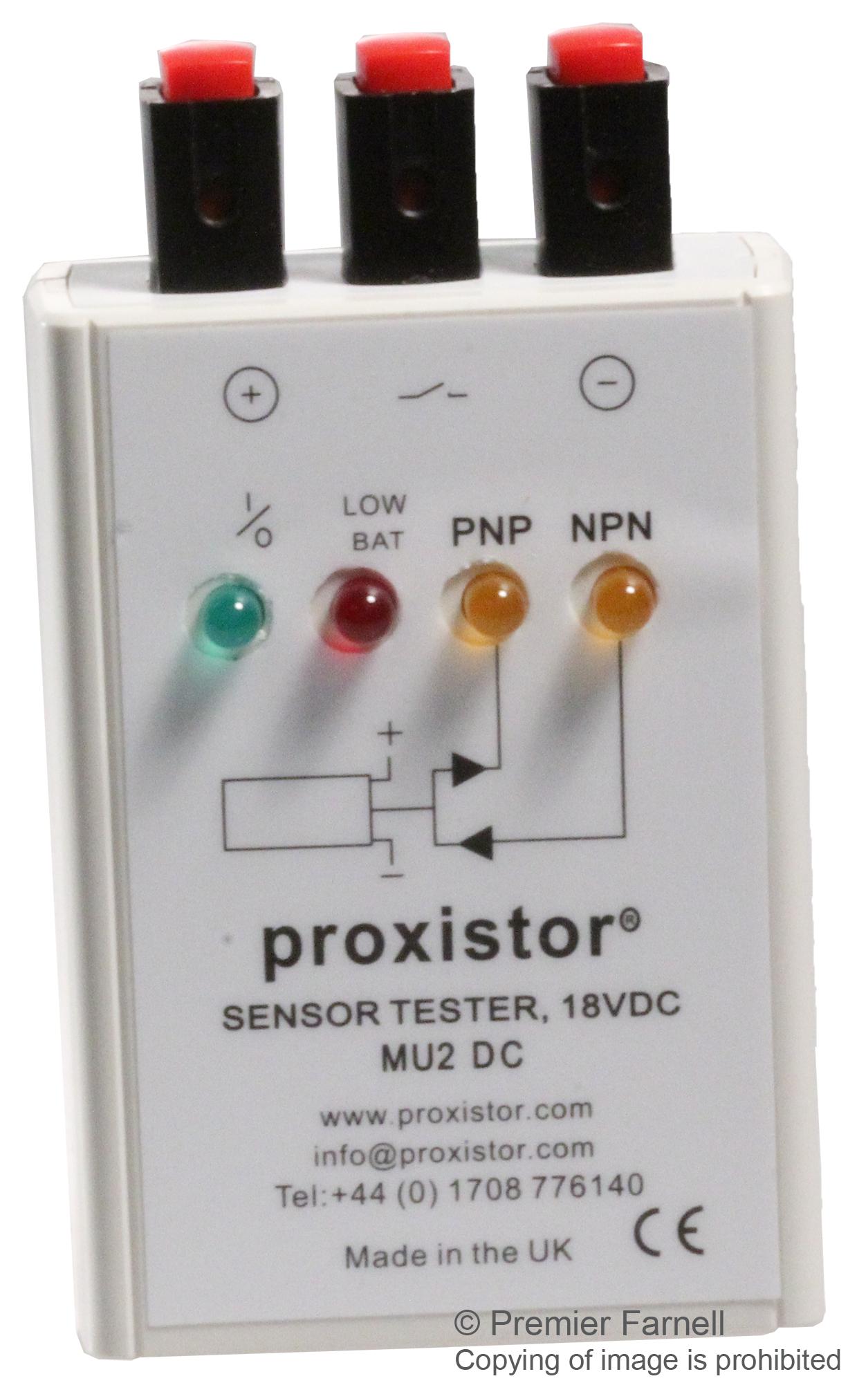 6990000030 Kyocera Avx, Tester Unit, Proximity Switches, 10 V